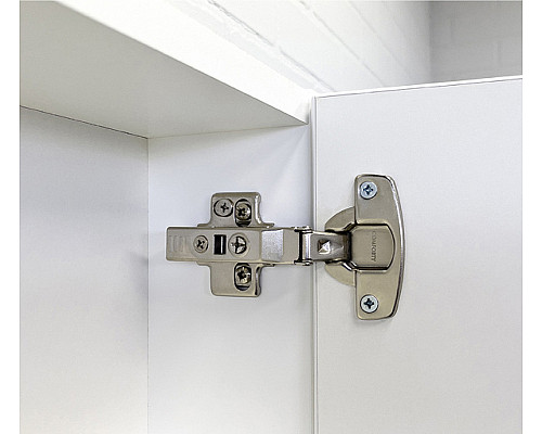 Заказать Зеркальный шкаф Comforty Никосия 60 00-00011199 Белый глянцевый в магазине сантехники Santeh-Crystal.ru