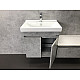 Купить Тумба с раковиной Comforty Осло 60 00-00000835 подвесная Бетон светлый в магазине сантехники Santeh-Crystal.ru