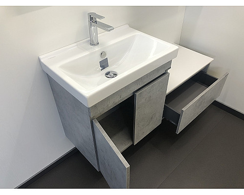 Santeh-Crystal.ru: Тумба Comforty Осло 60 00-00000838 подвесная Бетон светлый Заказать Тумба Comforty Осло 60 00-00000838 подвесная Бетон светлый в магазине сантехники Santeh-Crystal.ru