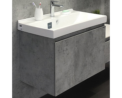 Santeh-Crystal.ru: Тумба с раковиной Comforty Осло 80 00-00000836 подвесная Бетон светлый Заказать Тумба с раковиной Comforty Осло 80 00-00000836 подвесная Бетон светлый в магазине сантехники Santeh-Crystal.ru