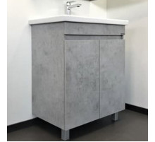 Тумба с раковиной Comforty Осло 70НД 00-00006117 Бетон светлый
