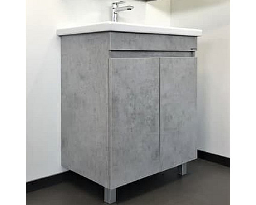 Santeh-Crystal.ru: Тумба с раковиной Comforty Осло 70НД 00-00006117 Бетон светлый Заказать Тумба с раковиной Comforty Осло 70НД 00-00006117 Бетон светлый в магазине сантехники Santeh-Crystal.ru
