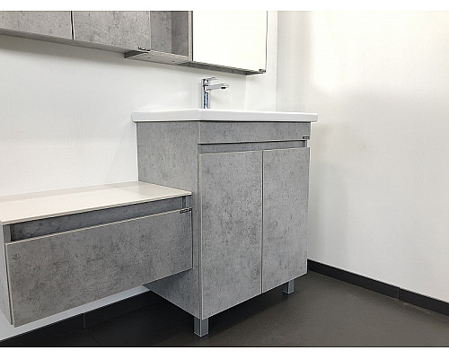 Santeh-Crystal.ru: Тумба с раковиной Comforty Осло 70НД 00-00006117 Бетон светлый Заказать Тумба с раковиной Comforty Осло 70НД 00-00006117 Бетон светлый в магазине сантехники Santeh-Crystal.ru