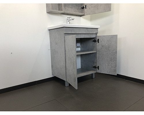 Santeh-Crystal.ru: Тумба с раковиной Comforty Осло 70НД 00-00006117 Бетон светлый Заказать Тумба с раковиной Comforty Осло 70НД 00-00006117 Бетон светлый в магазине сантехники Santeh-Crystal.ru