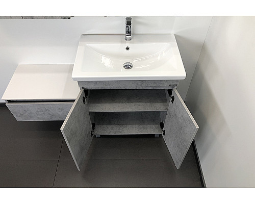 Santeh-Crystal.ru: Тумба с раковиной Comforty Осло 70НД 00-00006117 Бетон светлый Заказать Тумба с раковиной Comforty Осло 70НД 00-00006117 Бетон светлый в магазине сантехники Santeh-Crystal.ru