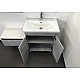 Заказать Тумба с раковиной Comforty Осло 70НД 00-00006117 Бетон светлый в магазине сантехники Santeh-Crystal.ru