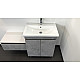 Заказать Тумба с раковиной Comforty Осло 70НД 00-00006117 Бетон светлый в магазине сантехники Santeh-Crystal.ru