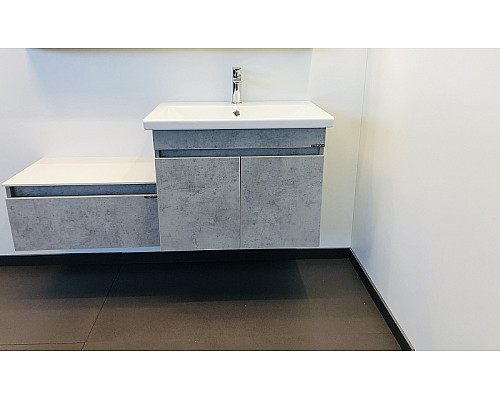 Santeh-Crystal.ru: Тумба с раковиной Comforty Осло 70ПД 00-00006118 подвесная Бетон светлый Заказать Тумба с раковиной Comforty Осло 70ПД 00-00006118 подвесная Бетон светлый в магазине сантехники Santeh-Crystal.ru