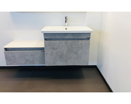 Santeh-Crystal.ru: Тумба с раковиной Comforty Осло 70ПД 00-00006118 подвесная Бетон светлый Заказать Тумба с раковиной Comforty Осло 70ПД 00-00006118 подвесная Бетон светлый в магазине сантехники Santeh-Crystal.ru