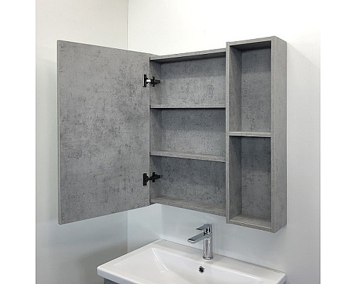 Santeh-Crystal.ru: Зеркальный шкаф Comforty Осло 60 00-00006490 Бетон светлый Купить Зеркальный шкаф Comforty Осло 60 00-00006490 Бетон светлый в магазине сантехники Santeh-Crystal.ru