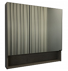 Зеркальный шкаф Comforty Парма 80 00004143489 Дуб дымчатый