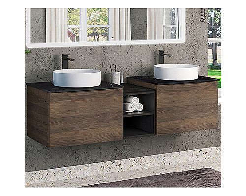 Santeh-Crystal.ru: Тумба с раковиной Comforty Портленд 150 00-00013687 подвесная Дуб шоколадно-коричневый Калакатта Блэк Приобрести Тумба с раковиной Comforty Портленд 150 00-00013687 подвесная Дуб шоколадно-коричневый Калакатта Блэк в магазине сантехники Santeh-Crystal.ru