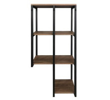 Стеллаж Comforty Порто 50 00-00000829 подвесной Дуб темно-коричневый