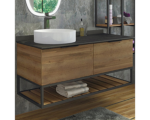 Santeh-Crystal.ru: Тумба с раковиной Comforty Порто 120-1 00-00000828 подвесная Дуб темно-коричневый Заказать Тумба с раковиной Comforty Порто 120-1 00-00000828 подвесная Дуб темно-коричневый в магазине сантехники Santeh-Crystal.ru