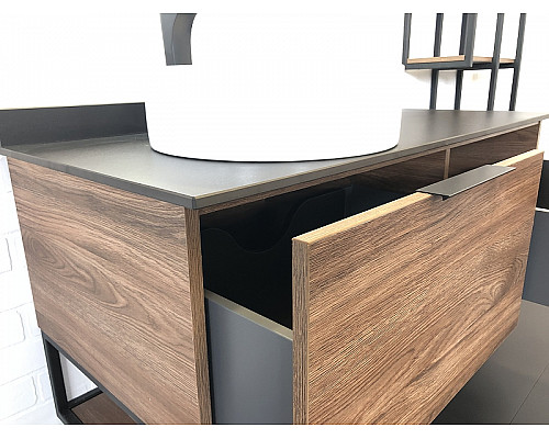Santeh-Crystal.ru: Тумба с раковиной Comforty Порто 120-1 00-00000828 подвесная Дуб темно-коричневый Заказать Тумба с раковиной Comforty Порто 120-1 00-00000828 подвесная Дуб темно-коричневый в магазине сантехники Santeh-Crystal.ru