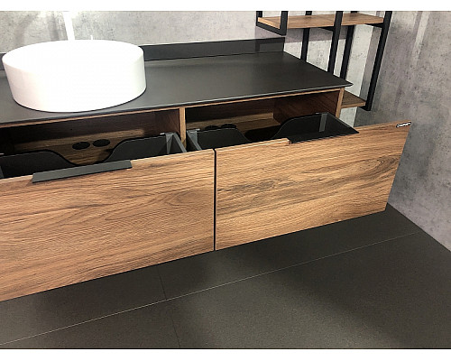 Santeh-Crystal.ru: Тумба с раковиной Comforty Порто 120-1 00-00000828 подвесная Дуб темно-коричневый Заказать Тумба с раковиной Comforty Порто 120-1 00-00000828 подвесная Дуб темно-коричневый в магазине сантехники Santeh-Crystal.ru