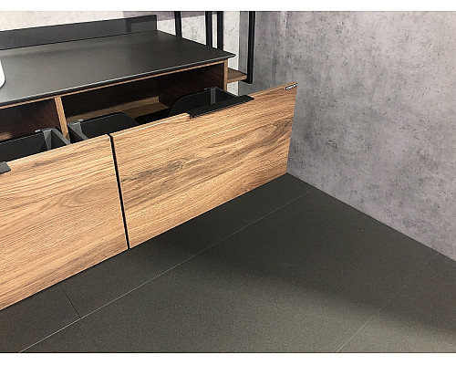 Santeh-Crystal.ru: Тумба с раковиной Comforty Порто 120-1 00-00000828 подвесная Дуб темно-коричневый Заказать Тумба с раковиной Comforty Порто 120-1 00-00000828 подвесная Дуб темно-коричневый в магазине сантехники Santeh-Crystal.ru