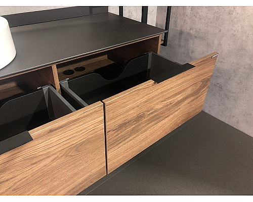 Santeh-Crystal.ru: Тумба с раковиной Comforty Порто 120-1 00-00000828 подвесная Дуб темно-коричневый Заказать Тумба с раковиной Comforty Порто 120-1 00-00000828 подвесная Дуб темно-коричневый в магазине сантехники Santeh-Crystal.ru
