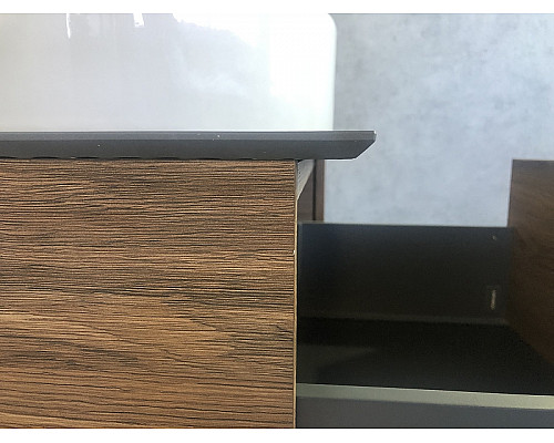 Santeh-Crystal.ru: Тумба с раковиной Comforty Порто 120-1 00-00000828 подвесная Дуб темно-коричневый Заказать Тумба с раковиной Comforty Порто 120-1 00-00000828 подвесная Дуб темно-коричневый в магазине сантехники Santeh-Crystal.ru
