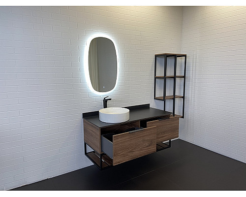 Santeh-Crystal.ru: Тумба с раковиной Comforty Порто 120-1 00-00000828 подвесная Дуб темно-коричневый Заказать Тумба с раковиной Comforty Порто 120-1 00-00000828 подвесная Дуб темно-коричневый в магазине сантехники Santeh-Crystal.ru