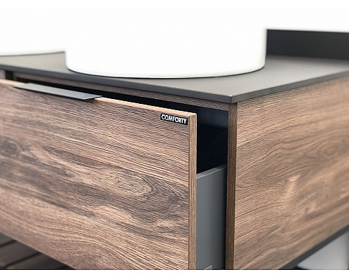 Santeh-Crystal.ru: Тумба с раковинами Comforty Порто 120-2 00-00001287 подвесная Дуб темно-коричневый Купить Тумба с раковинами Comforty Порто 120-2 00-00001287 подвесная Дуб темно-коричневый в магазине сантехники Santeh-Crystal.ru