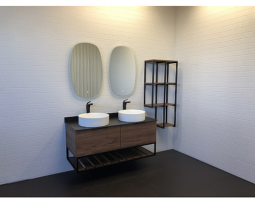 Santeh-Crystal.ru: Тумба с раковинами Comforty Порто 120-2 00-00001287 подвесная Дуб темно-коричневый Купить Тумба с раковинами Comforty Порто 120-2 00-00001287 подвесная Дуб темно-коричневый в магазине сантехники Santeh-Crystal.ru