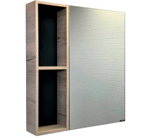 Зеркальный шкаф Comforty Порто 75 00-00009234 Дуб дымчатый