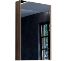 Зеркальный шкаф Comforty Порто 50 00-00009323 Дуб темно-коричневый