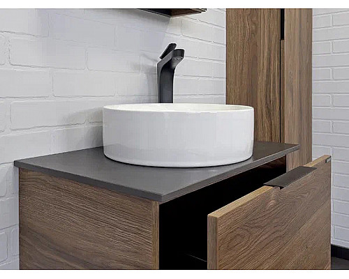 Santeh-Crystal.ru: Тумба с раковиной Comforty Порто 60 00-00010676 подвесная Дуб темно-коричневый Заказать Тумба с раковиной Comforty Порто 60 00-00010676 подвесная Дуб темно-коричневый в магазине сантехники Santeh-Crystal.ru