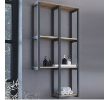 Стеллаж Comforty Порто 50 00-00010675 подвесной Дуб дымчатый