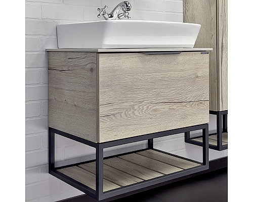 Santeh-Crystal.ru: Тумба с раковиной Comforty Порто 60 00-00011395 подвесная Дуб дымчатый Заказать Тумба с раковиной Comforty Порто 60 00-00011395 подвесная Дуб дымчатый в магазине сантехники Santeh-Crystal.ru