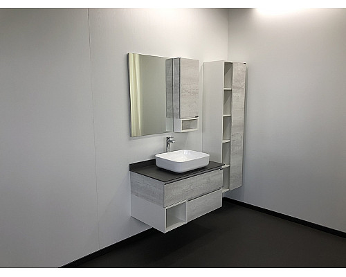 Santeh-Crystal.ru: Зеркало со шкафом Comforty Прага 90 00004136263 Дуб белый Купить Зеркало со шкафом Comforty Прага 90 00004136263 Дуб белый в магазине сантехники Santeh-Crystal.ru