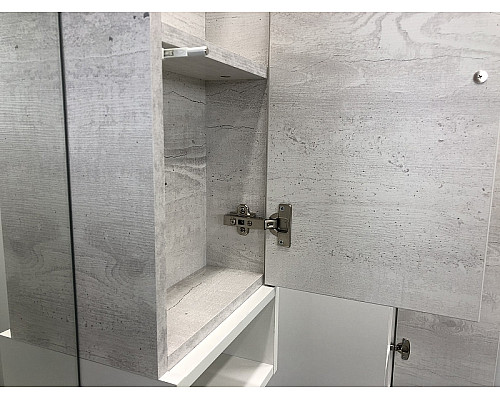 Santeh-Crystal.ru: Зеркало со шкафом Comforty Прага 90 00004136263 Дуб белый Купить Зеркало со шкафом Comforty Прага 90 00004136263 Дуб белый в магазине сантехники Santeh-Crystal.ru