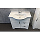 Купить Тумба с раковиной Comforty Севилья 85 00-00003083 Слоновая кость в магазине сантехники Santeh-Crystal.ru