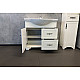 Купить Тумба с раковиной Comforty Севилья 85 00-00003083 Слоновая кость в магазине сантехники Santeh-Crystal.ru