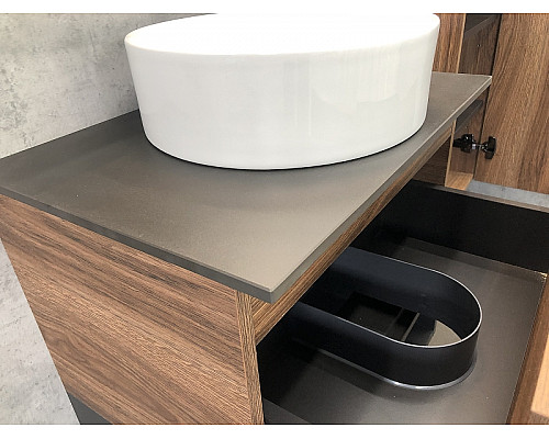 Santeh-Crystal.ru: Тумба с раковиной Comforty Штутгарт 60 00-00001698 подвесная Дуб темно-коричневый Черная столешница Купить Тумба с раковиной Comforty Штутгарт 60 00-00001698 подвесная Дуб темно-коричневый Черная столешница в магазине сантехники Santeh-Crystal.ru