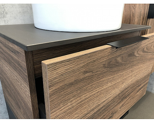 Santeh-Crystal.ru: Тумба с раковиной Comforty Штутгарт 60 00-00001698 подвесная Дуб темно-коричневый Черная столешница Купить Тумба с раковиной Comforty Штутгарт 60 00-00001698 подвесная Дуб темно-коричневый Черная столешница в магазине сантехники Santeh-Crystal.ru