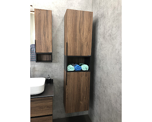 Santeh-Crystal.ru: Шкаф пенал Comforty Штутгарт 40 00004151544 подвесной Дуб темно-коричневый Черный матовый Приобрести Шкаф пенал Comforty Штутгарт 40 00004151544 подвесной Дуб темно-коричневый Черный матовый в магазине сантехники Santeh-Crystal.ru