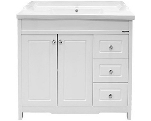 Santeh-Crystal.ru: Тумба с раковиной Comforty Тбилиси 90 00003132630 Белая Купить Тумба с раковиной Comforty Тбилиси 90 00003132630 Белая в магазине сантехники Santeh-Crystal.ru