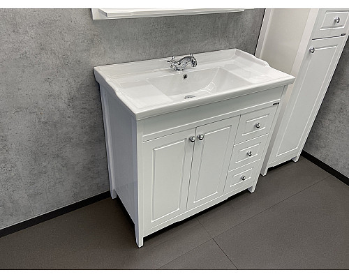 Santeh-Crystal.ru: Тумба с раковиной Comforty Тбилиси 90 00003132630 Белая Купить Тумба с раковиной Comforty Тбилиси 90 00003132630 Белая в магазине сантехники Santeh-Crystal.ru