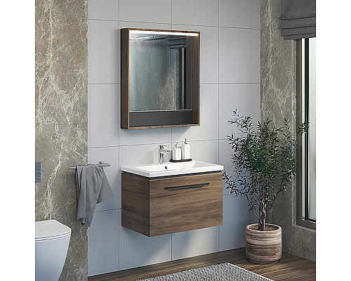 Santeh-Crystal.ru: Зеркало Comforty Томари 70 00-00005791 с подсветкой Дуб темно-коричневый с механический выключателем Купить Зеркало Comforty Томари 70 00-00005791 с подсветкой Дуб темно-коричневый с механический выключателем в магазине сантехники Santeh-Crystal.ru
