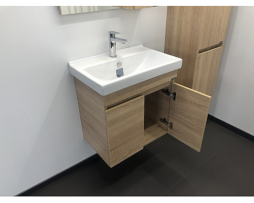 Santeh-Crystal.ru: Тумба с раковиной Comforty Тромсе 60 00004142217 подвесная Дуб сонома Приобрести Тумба с раковиной Comforty Тромсе 60 00004142217 подвесная Дуб сонома в магазине сантехники Santeh-Crystal.ru