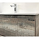 Купить Тумба с раковиной Comforty Турин 90М 00-00013940 подвесная Дуб бежевый Белая глянцевая в магазине сантехники Santeh-Crystal.ru