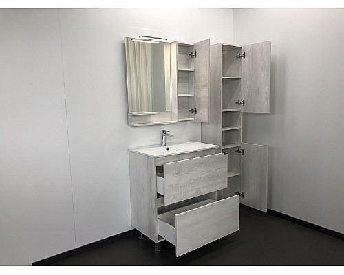 Santeh-Crystal.ru: Зеркало со шкафом Comforty Верона 75 00004137100 Дуб белый Купить Зеркало со шкафом Comforty Верона 75 00004137100 Дуб белый в магазине сантехники Santeh-Crystal.ru