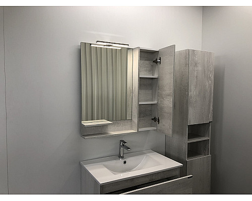 Santeh-Crystal.ru: Зеркало со шкафом Comforty Верона 75 00004137100 Дуб белый Купить Зеркало со шкафом Comforty Верона 75 00004137100 Дуб белый в магазине сантехники Santeh-Crystal.ru