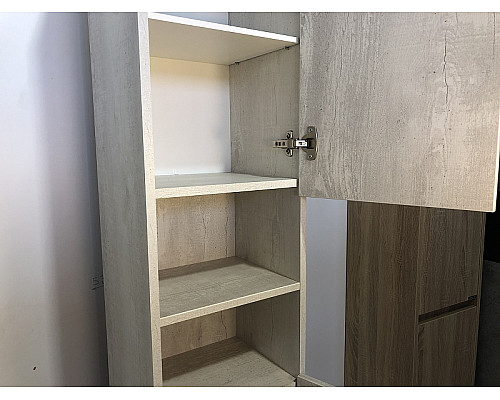 Santeh-Crystal.ru: Шкаф пенал Comforty Верона 35 00004137140 подвесной Дуб белый Приобрести Шкаф пенал Comforty Верона 35 00004137140 подвесной Дуб белый в магазине сантехники Santeh-Crystal.ru