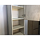 Приобрести Шкаф пенал Comforty Верона 35 00004137140 подвесной Дуб белый в магазине сантехники Santeh-Crystal.ru