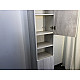 Приобрести Шкаф пенал Comforty Верона 35 00004137140 подвесной Дуб белый в магазине сантехники Santeh-Crystal.ru
