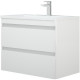 Купить Тумба под раковину Corozo Алабама Z2 100 SD-00000568 подвесная Белая в магазине сантехники Santeh-Crystal.ru