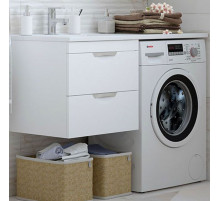 Тумба под раковину Corozo Алиот 120 SD-00000603 подвесная Белая